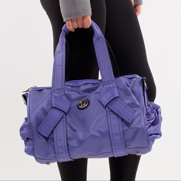 lululemon athletica Handbags - Lululemon Purple DTB Mini Duffle Bag